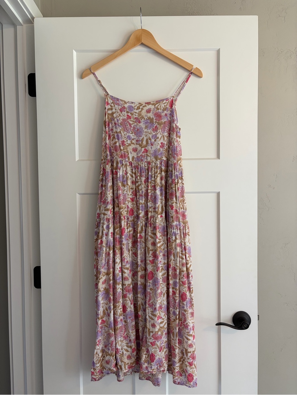 Altard State Floral Tiered Maxi Dress Size S